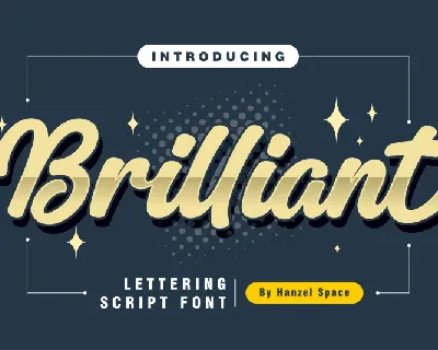 Brilliant Script Typeface font
