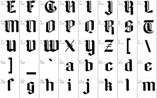 Chigger Dragon font