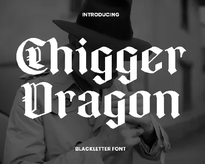 Chigger Dragon font