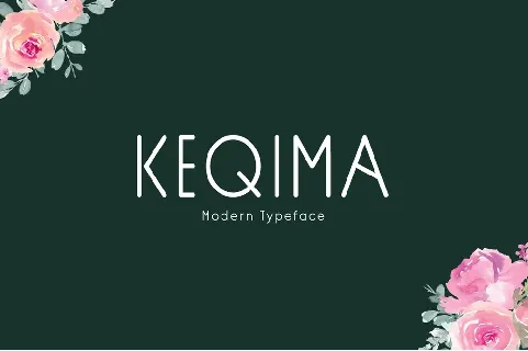 Keqima Display font