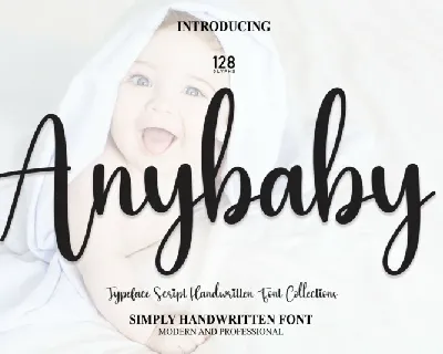 Anybaby Script font