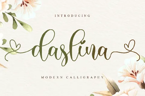 Daslina font