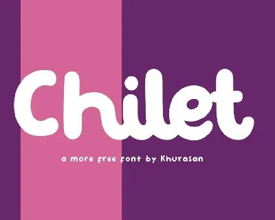 Chilet font