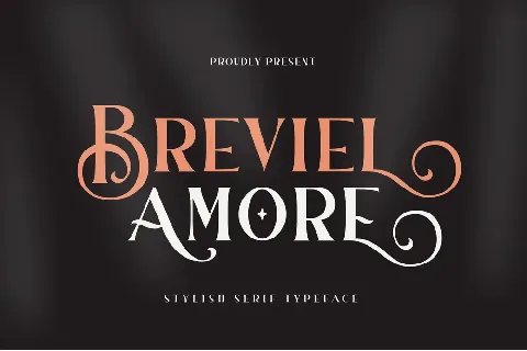 Breviel Amore font