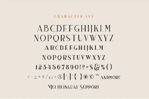 Breviel Amore font