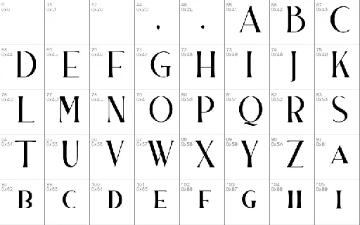 Breviel Amore font