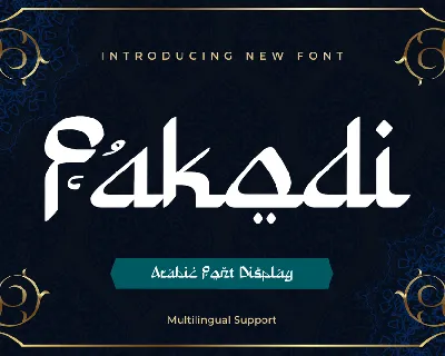 Fakodi font
