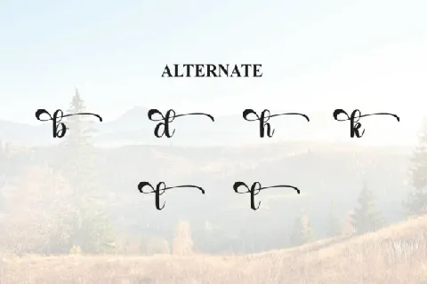 Autumn Script font