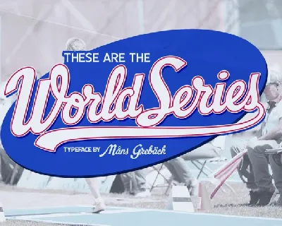 World Series font