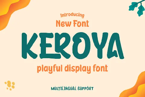 KEROYA Trial font