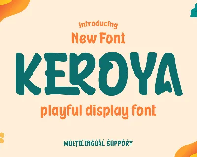 KEROYA Trial font