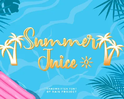 Summer Juice font