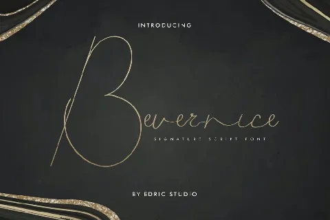 Bevernice font