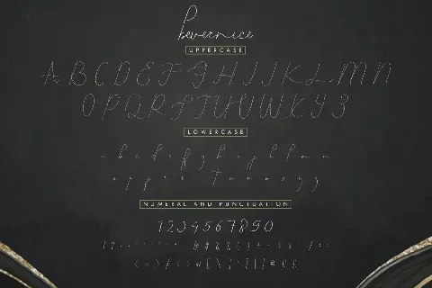 Bevernice font