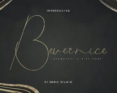 Bevernice font