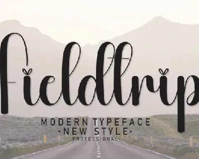 Fieldtrip Script font