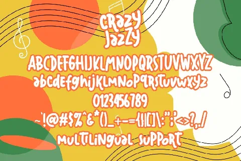 Crazy Jazzy font