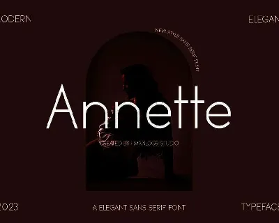 Annette font
