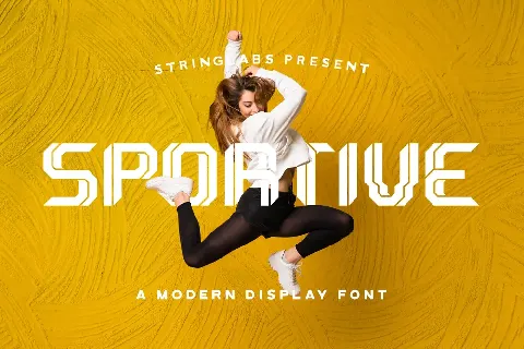 Sportive font