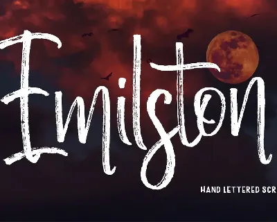 Emilston font