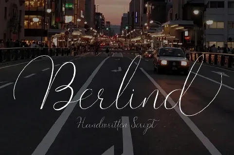 Berlind font