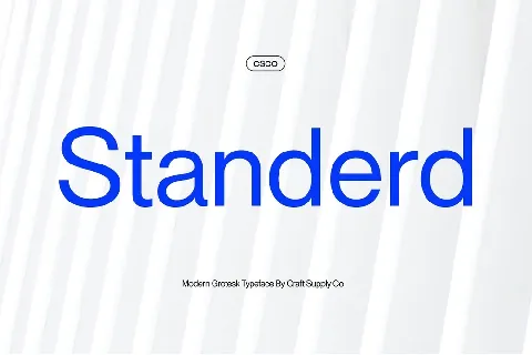 Standerd font