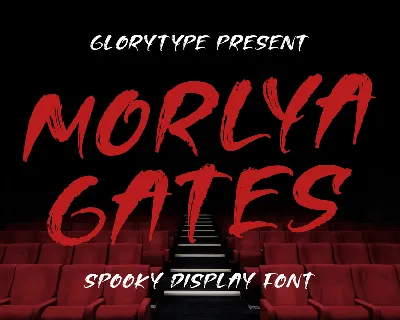 Morlya Gates font