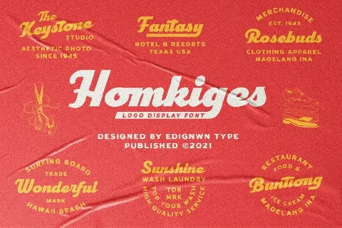 Homkiges font