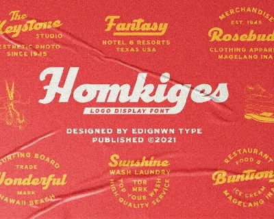 Homkiges font