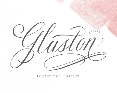 Glaston Calligraphy font