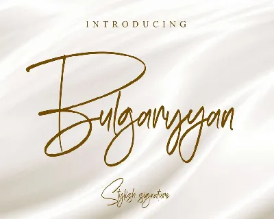 Bulgaryyan font