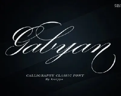 Gabyan font