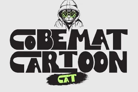 Cobemat Cartoon Demo font