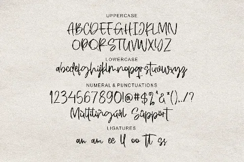 Bespoquet font