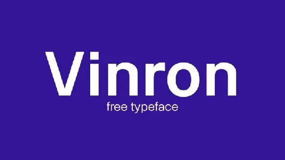 Vinron Family font