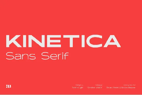 Kinetica Freebie Sans Serif font