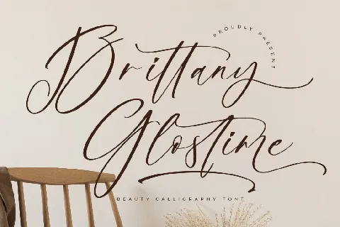 Brittany Glostime DEMO VERSION font