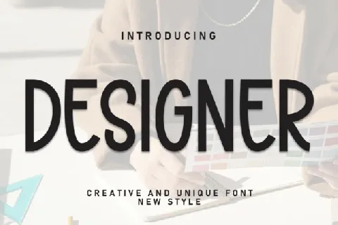 Designer Display font