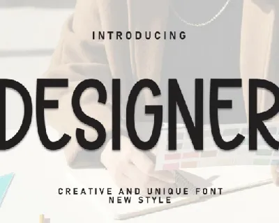 Designer Display font