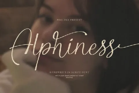 Alphiness font