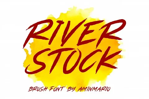 RIVERSTOCK font