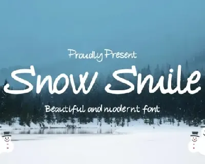 Snow Smile font
