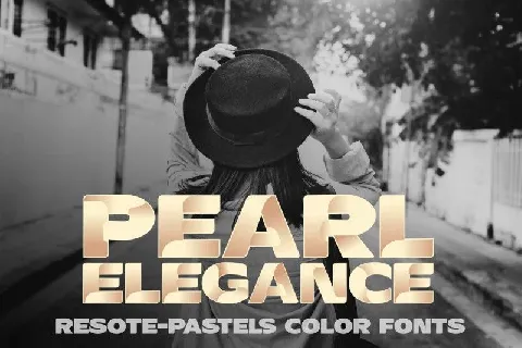 ResotE-Pastels Typeface font