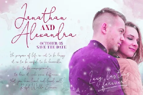 Honeymoon Avenue Script font