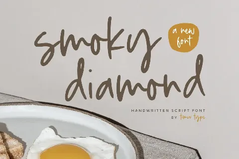 Smoky Diamond font