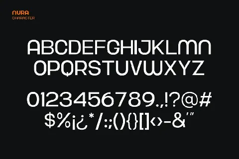 Nura font