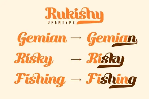 Rukishy font