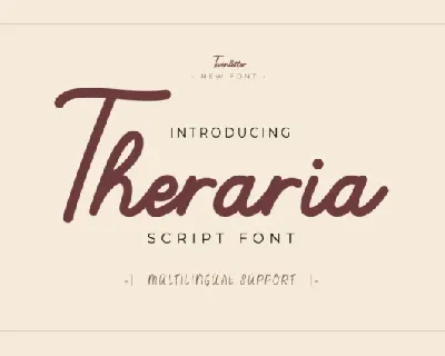 Theraria font