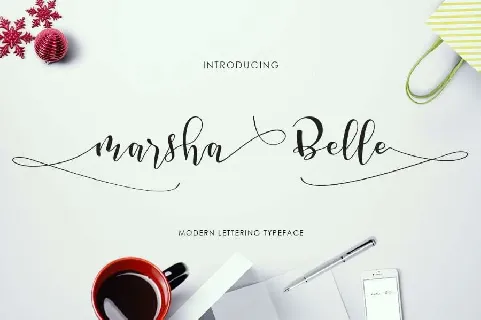 Marsha Belle Script font