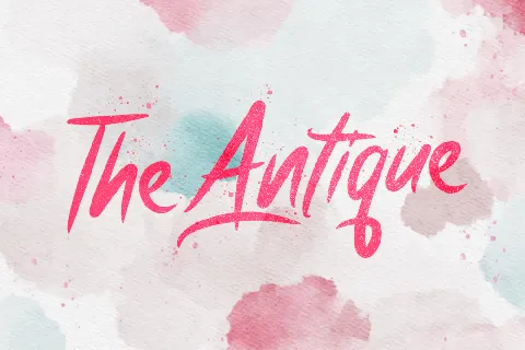 Antique font